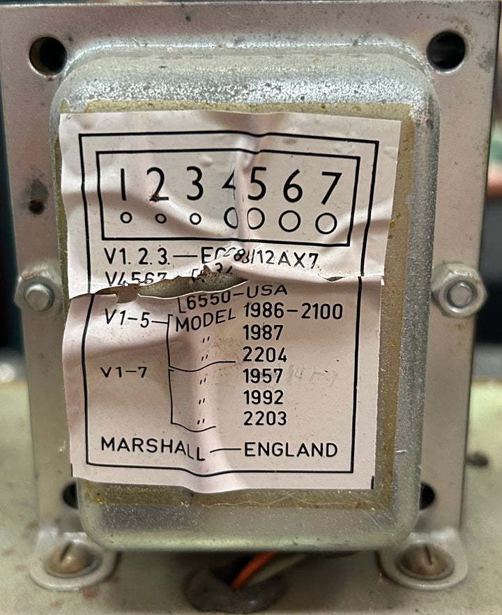 JMP Master Model MKII Lead 50 Watt Head, &