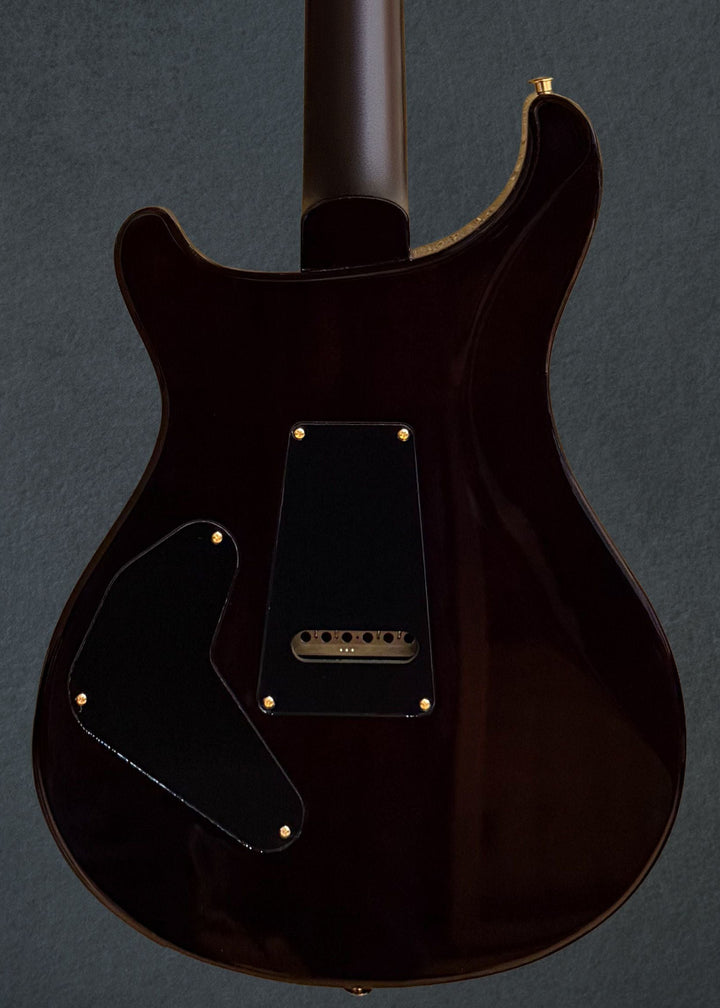 Custom 24 Piezo 10 Top - Black Gold Wraparound Burst