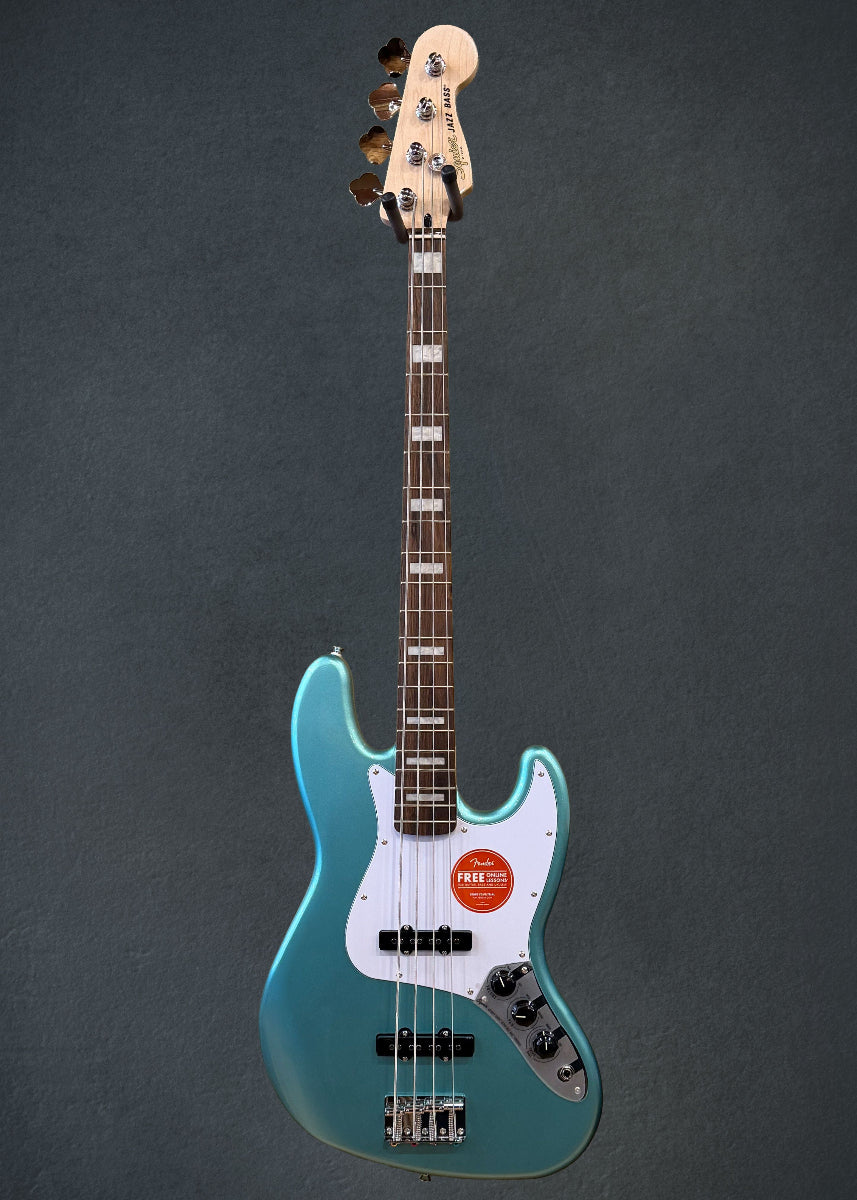 Affinity Series Active Jazz Bass - Mystic Seafoam Green w/Indian Laurel