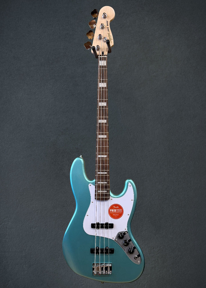Affinity Series Active Jazz Bass - Mystic Seafoam Green w/Indian Laurel