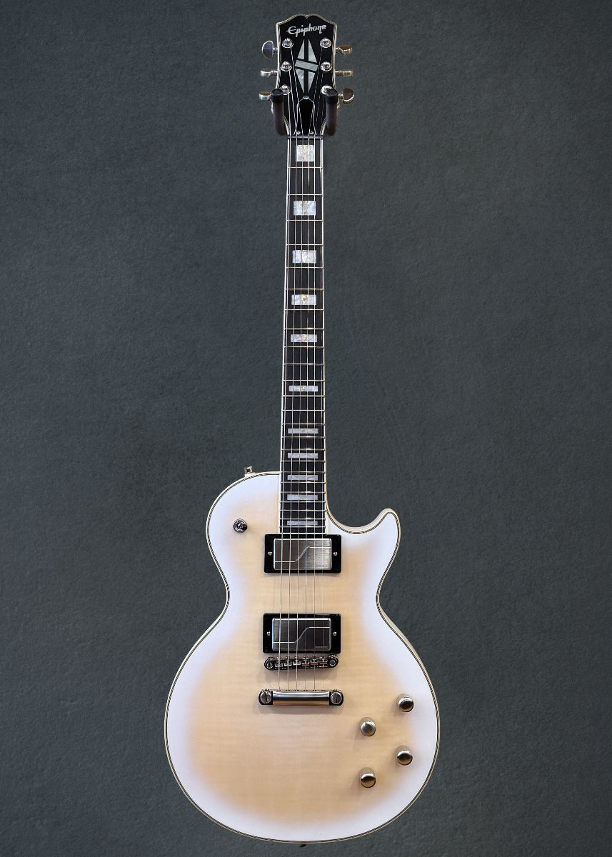 Les Paul Prophecy - Aged White Tiger Burst – Dave's Guitar Shop