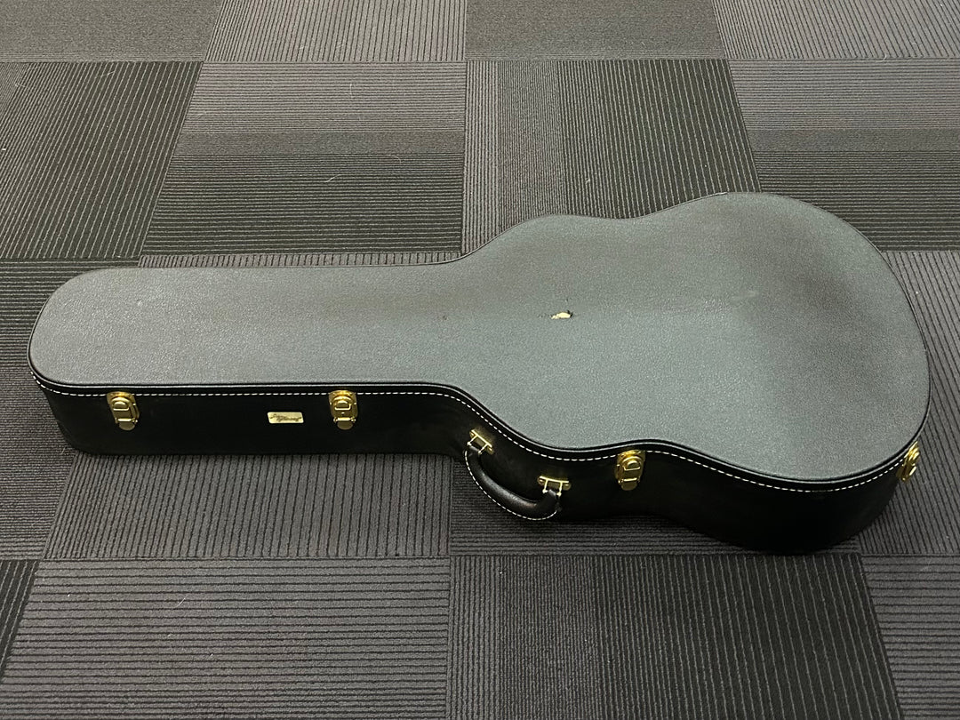 Lifton Historic Dreadnought Case - Black/Goldenrod, Recent
