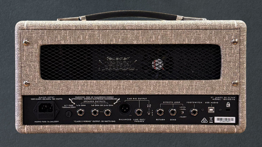 St. James 50-watt Tube Head with EL34 Tubes, Recent