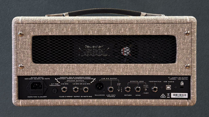 St. James 50-watt Tube Head with EL34 Tubes, Recent