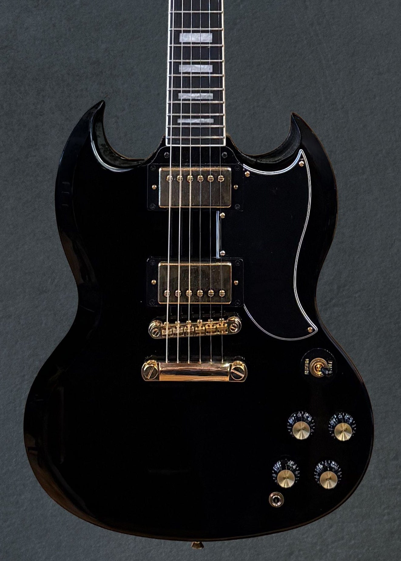 SG Custom - Ebony – Dave's Guitar Shop