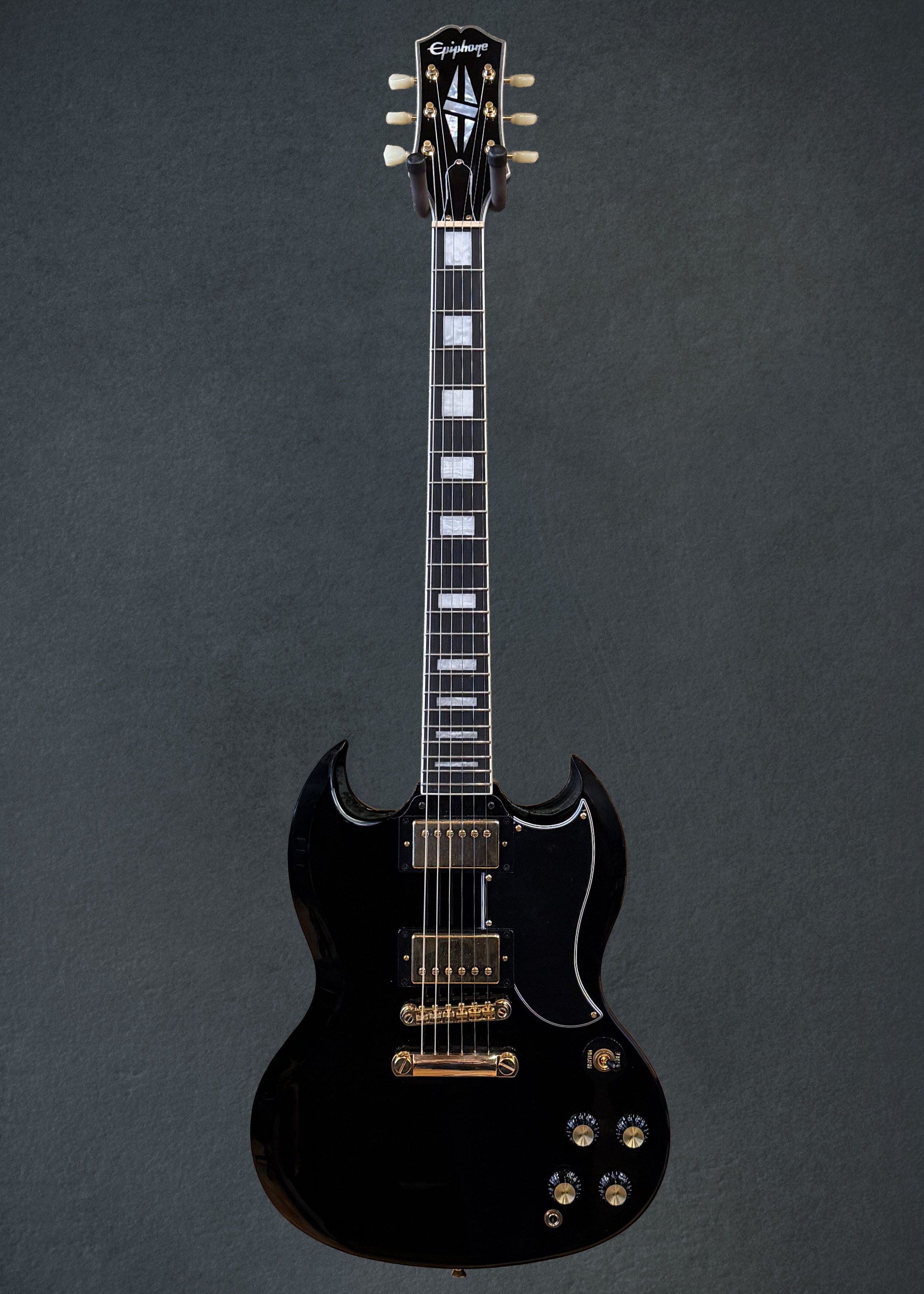SG Custom - Ebony – Dave's Guitar Shop