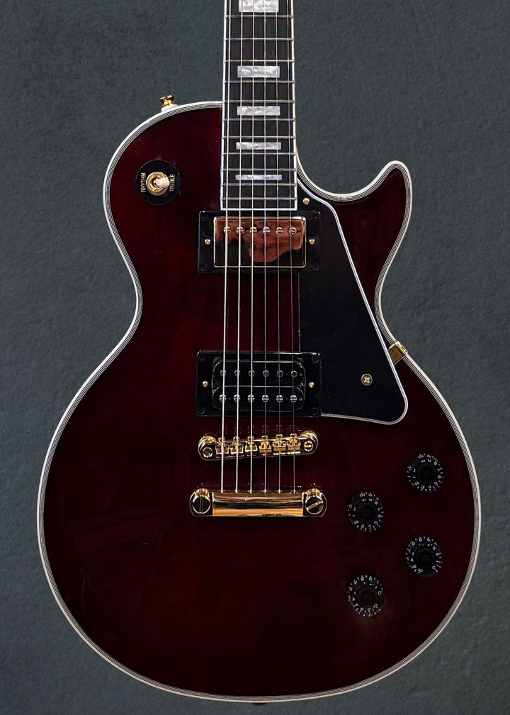 Jerry Cantrell "Wino" Les Paul Custom - Dark Wine Red