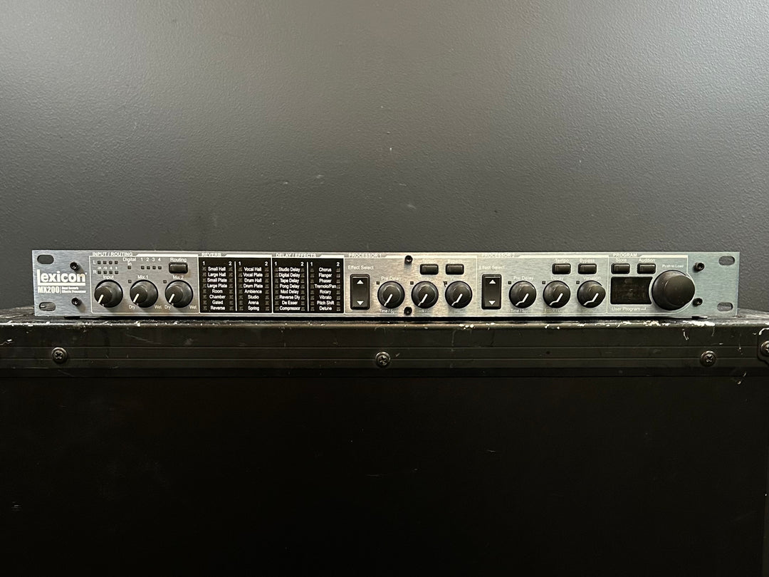 MX200 Dual Reverb Effects Processor, Recent