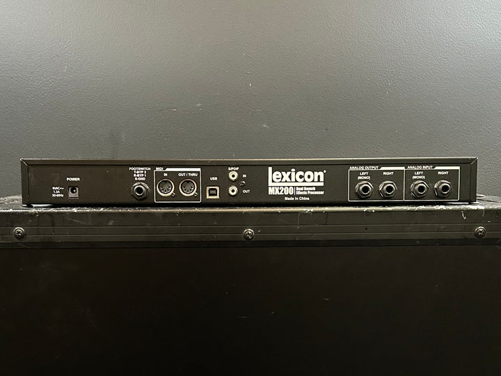 MX200 Dual Reverb Effects Processor, Recent