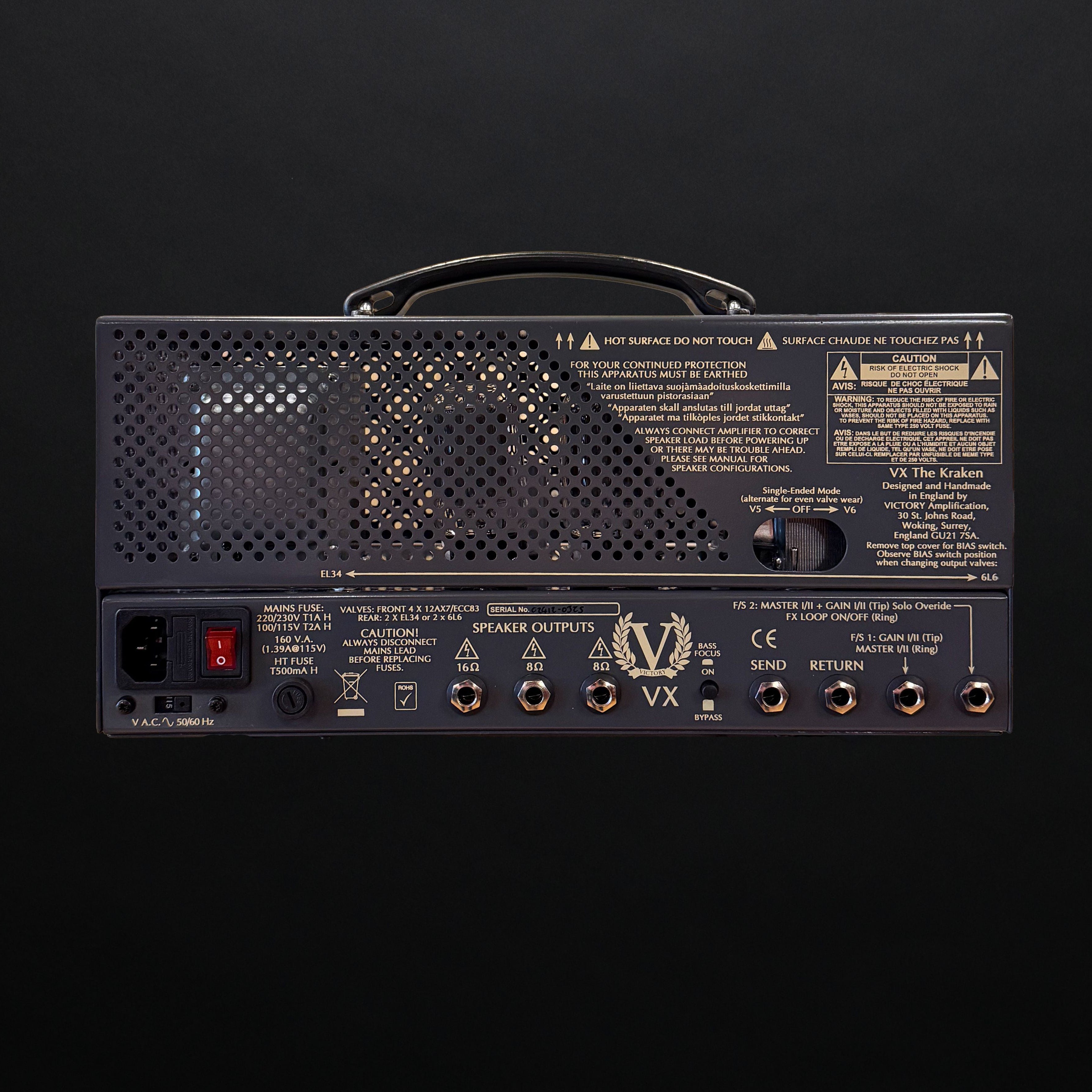 VX The Kraken Lunch Box Head, Recent – Dave's Guitar Shop