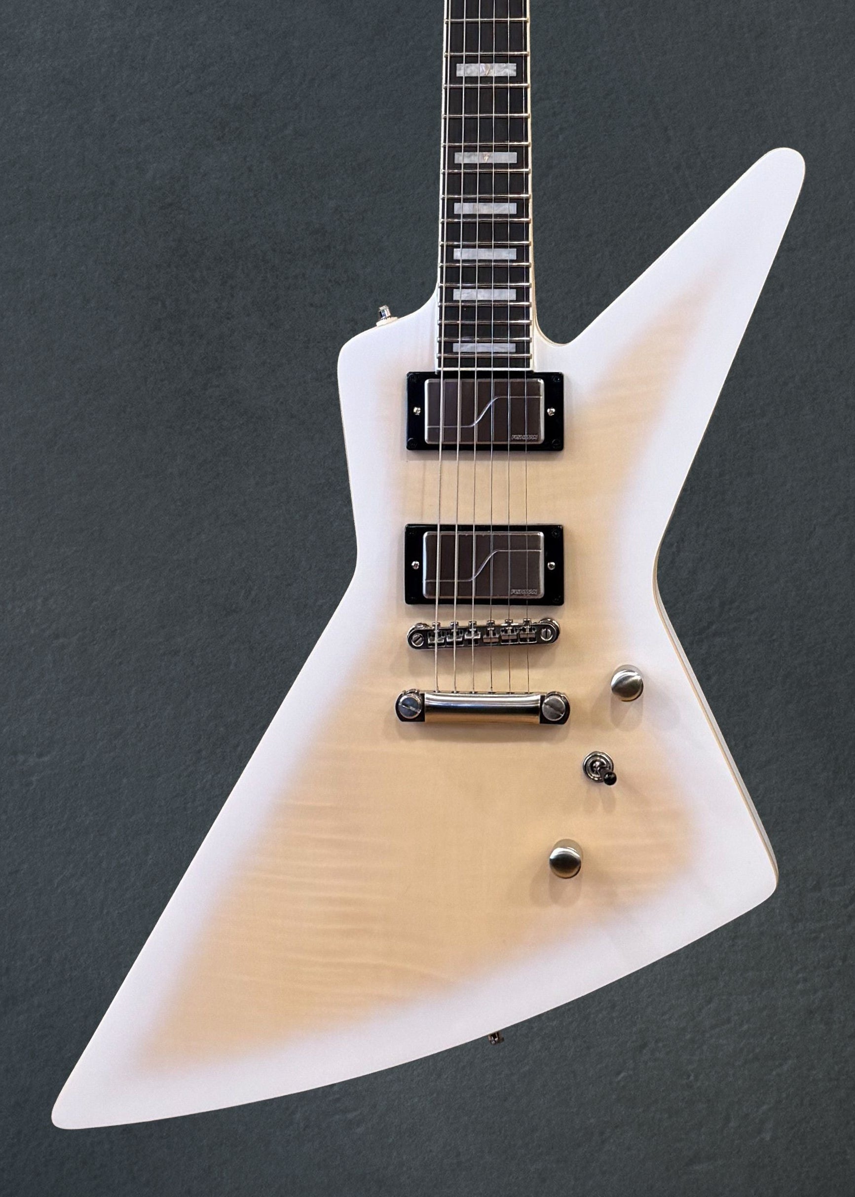 Extura Prophecy - Aged White Tiger Burst – Dave's Guitar Shop
