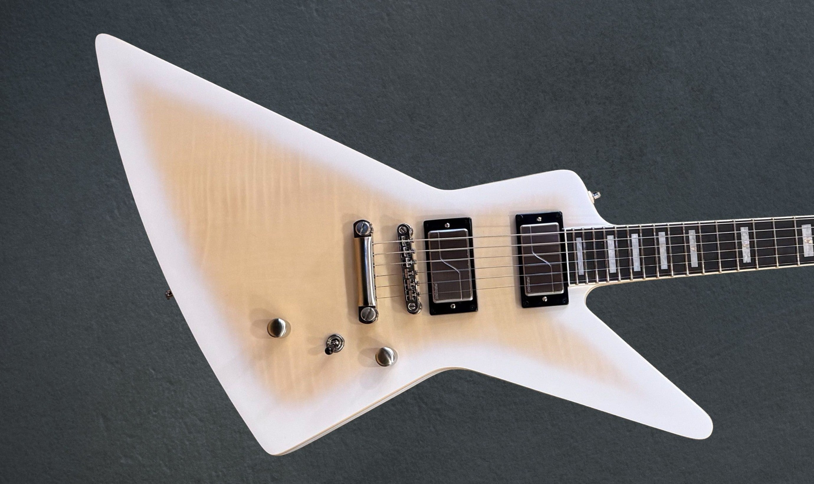 Extura Prophecy - Aged White Tiger Burst – Dave's Guitar Shop