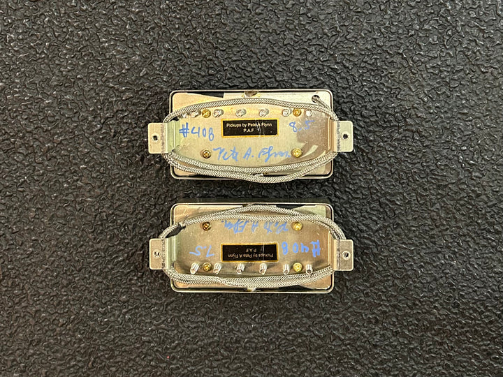 PAF Style Humbucker Pickup Set w/ Aged Nickel Covers, Recent