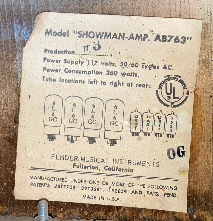 Showman Head & Cab, '68/'65
