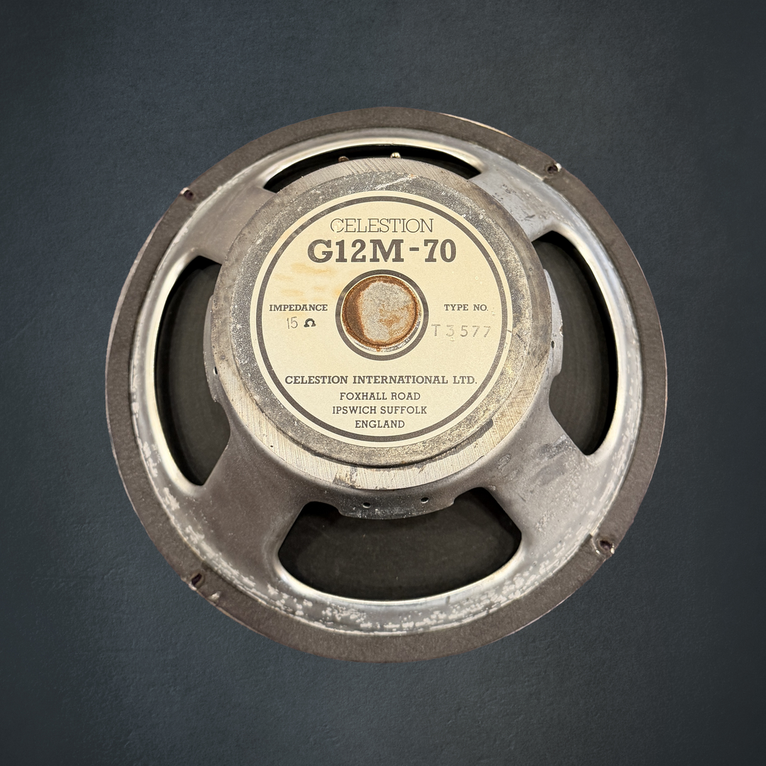 G12M-70 - 15 OHM 12" Speaker