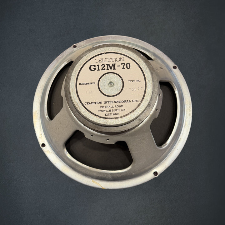 G12M-70 - 16 OHM 12" Speaker