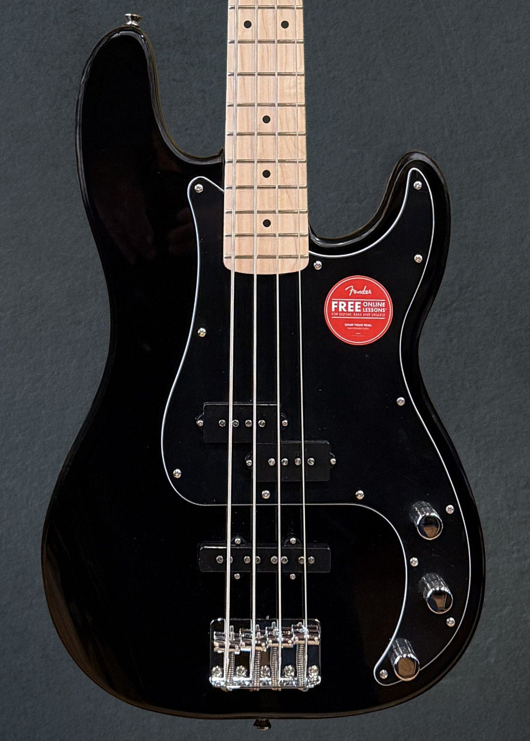 Affinity Series Precision Bass PJ - Black w/Maple