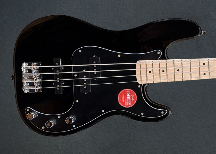 Affinity Series Precision Bass PJ - Black w/Maple