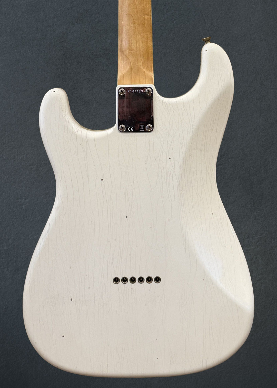 1960 Journeyman Relic Hardtail Stratocaster - Aged Olympic White