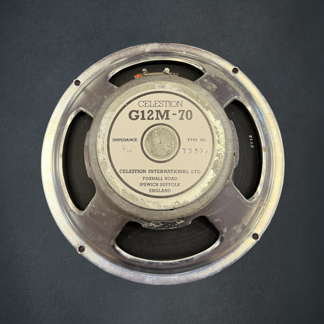 G12M-70 - 15 OHM 12" Speaker, Recent