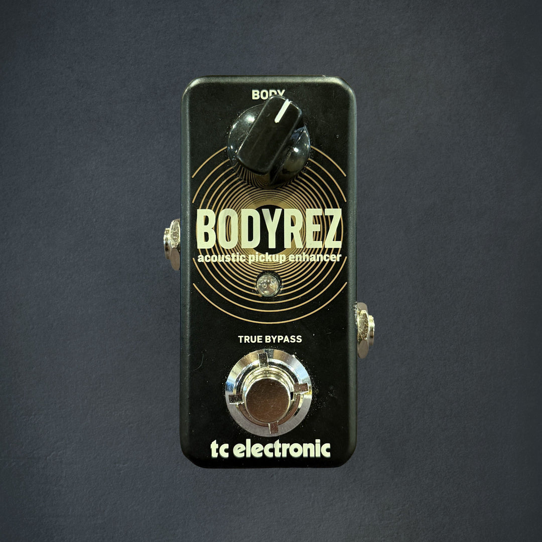BODYREZ acoustic pickup enhancer, Recent