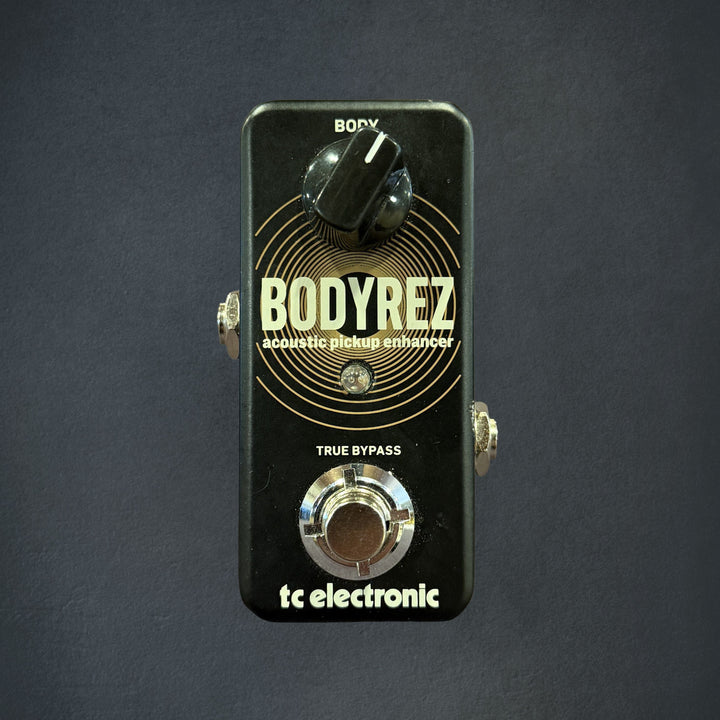 BODYREZ acoustic pickup enhancer, Recent
