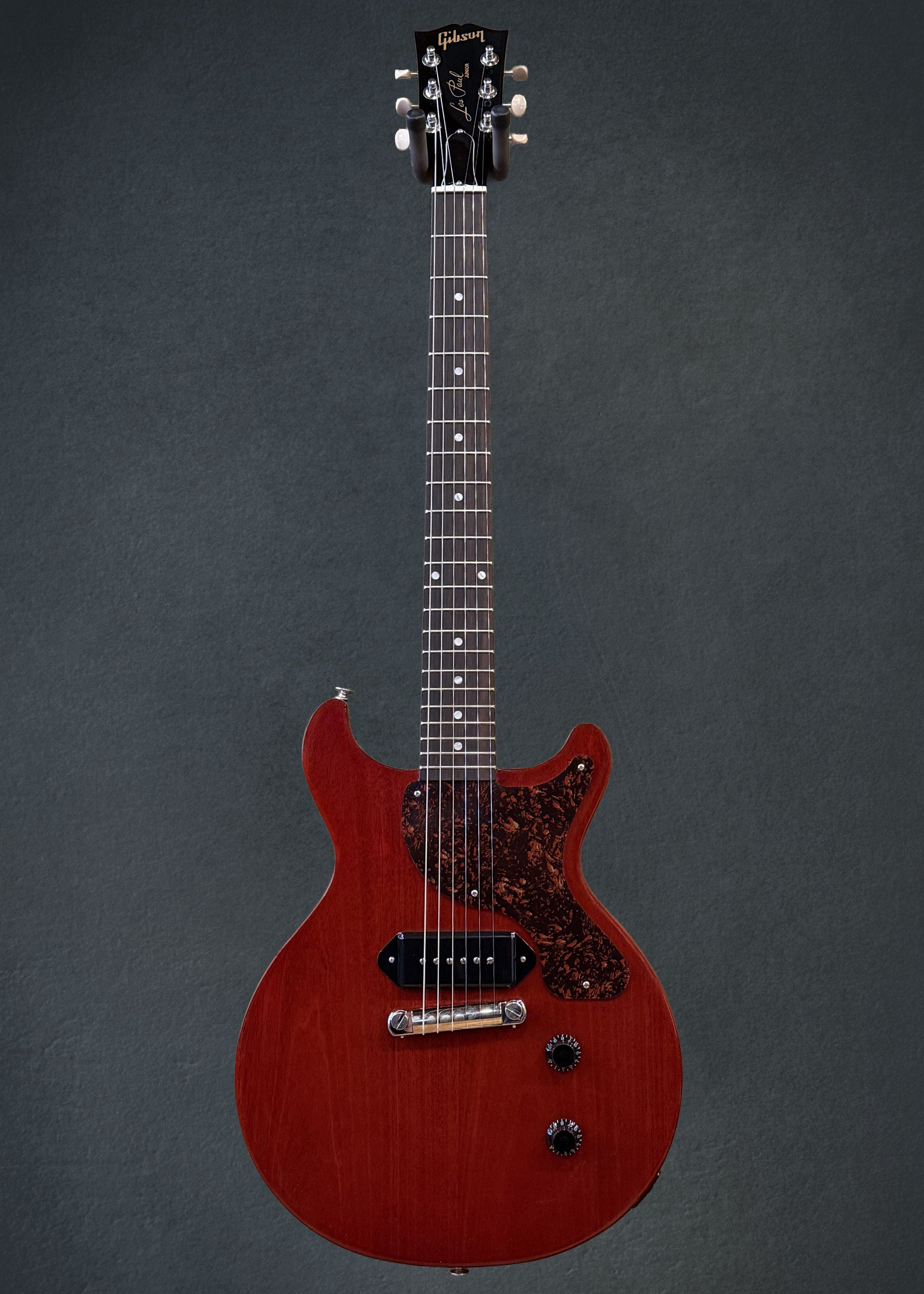 Les Paul Junior Double Cutaway - Vintage Cherry w/Tortoise