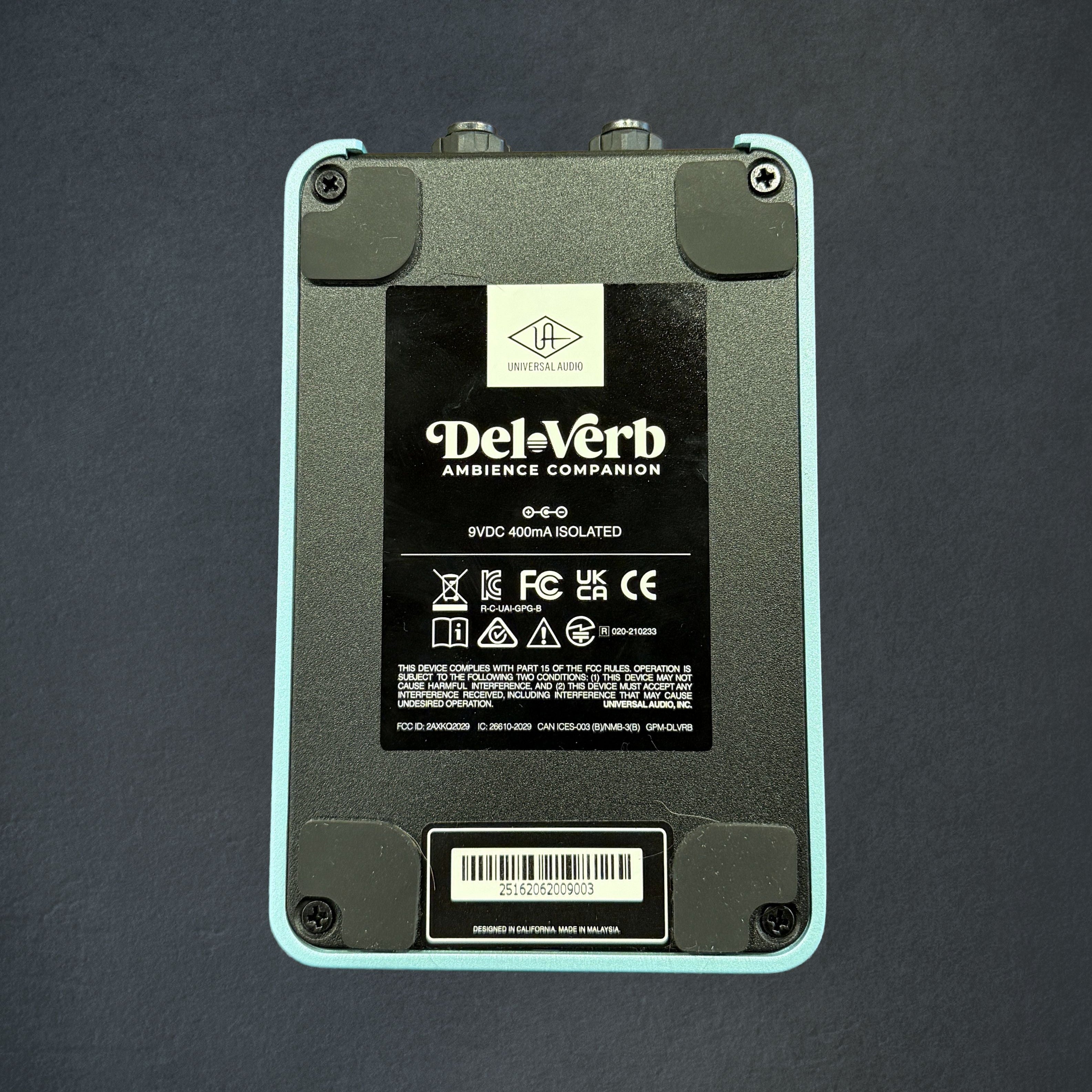 Del-Verb Ambience Companion Reverb and Delay Pedal, Recent