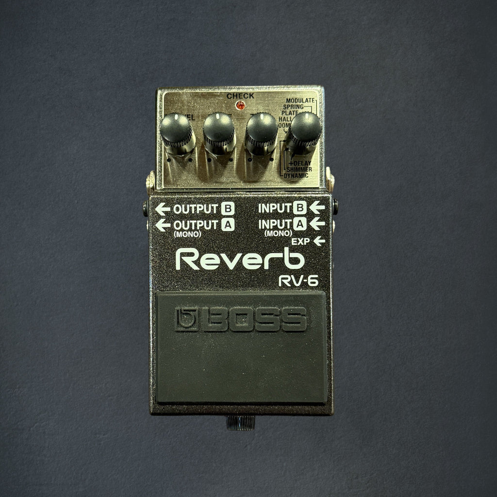 BOSS RV-6 BOSSボスReverbRV-6を出します