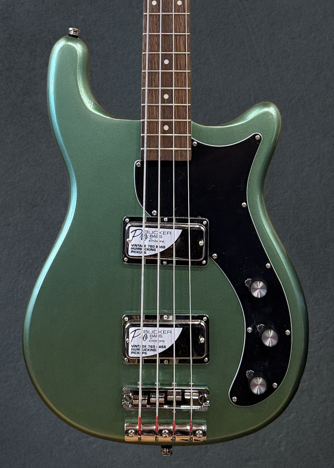 Embassy Bass - Wanderlust Green Metallic