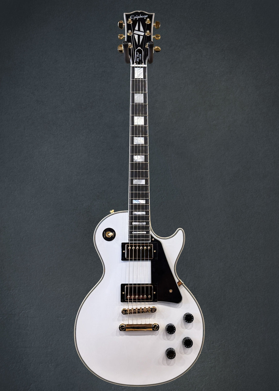 "Inspired by Gibson Custom" Les Paul Custom - Alpine White
