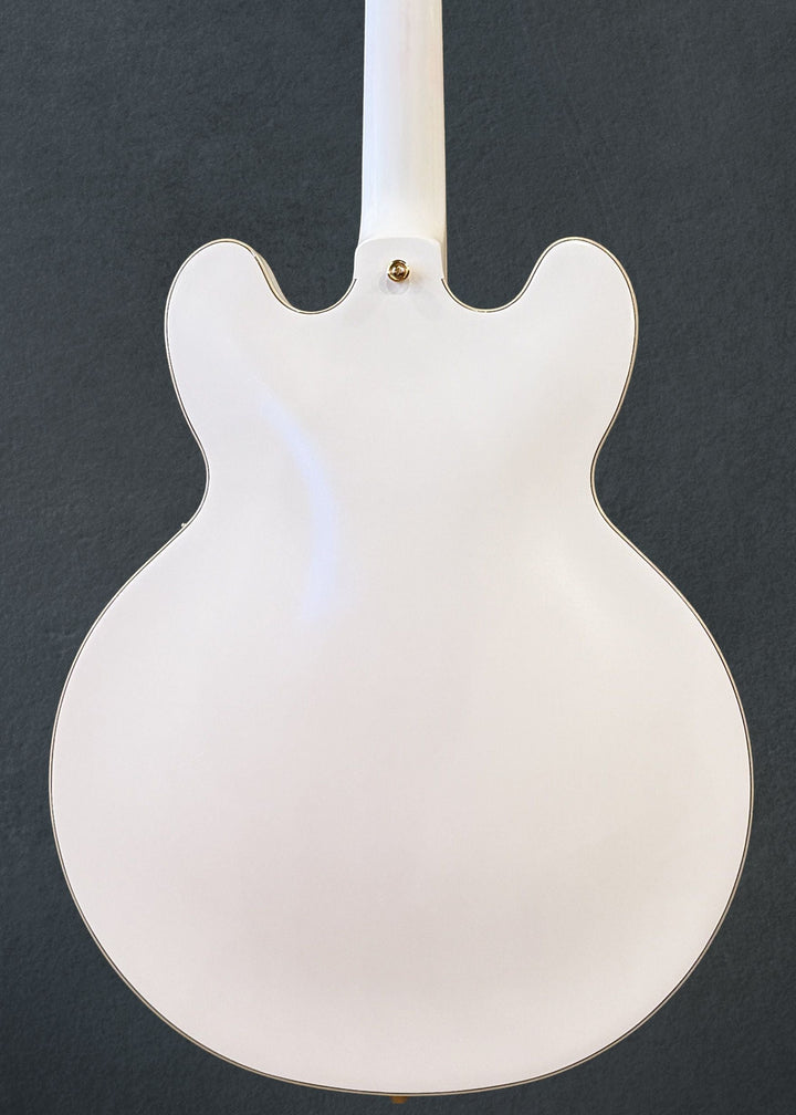 "Inspired by Gibson Custom" Alex Lifeson 1976 ES-355 Reissue - Alpine White
