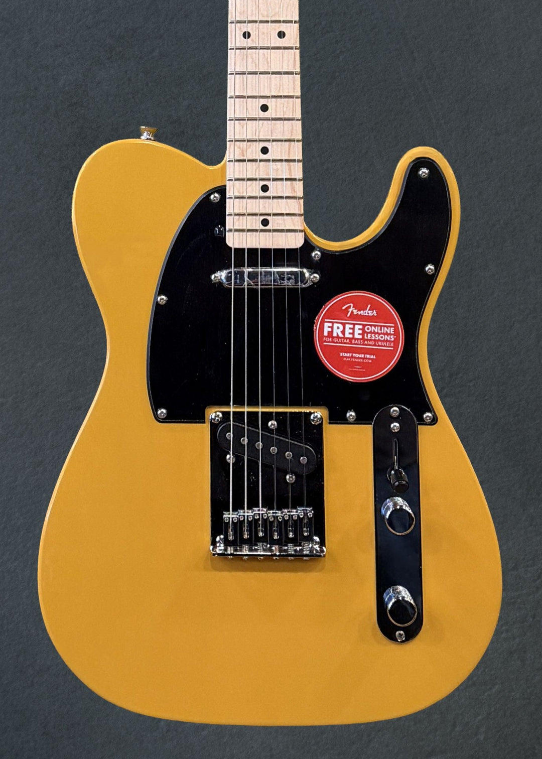 Sonic Telecaster - Butterscotch Blonde w/Maple