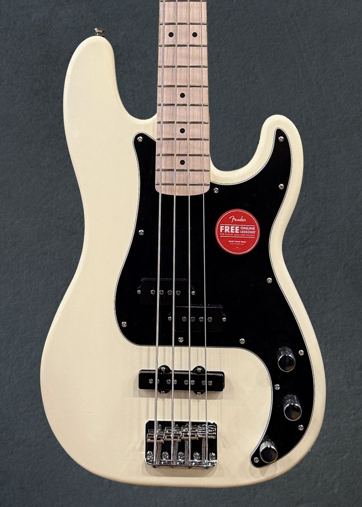 Affinity Series Precision Bass PJ - Olympic White w/Maple