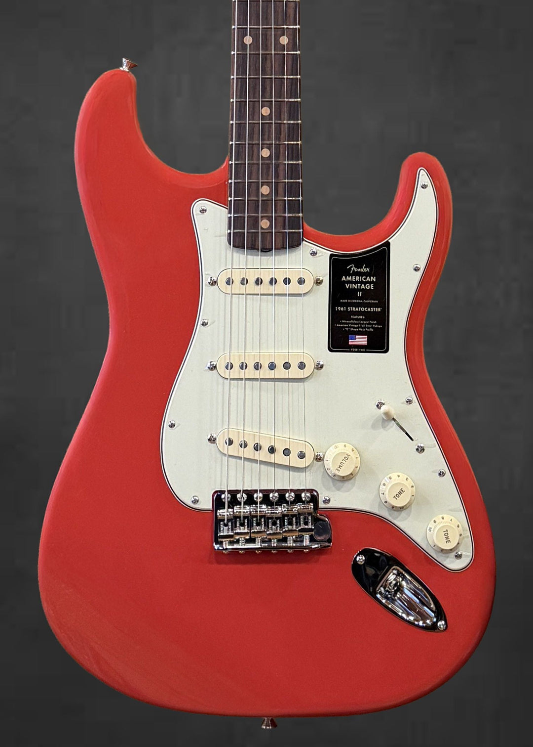 American Vintage II 1961 Stratocaster - Fiesta Red
