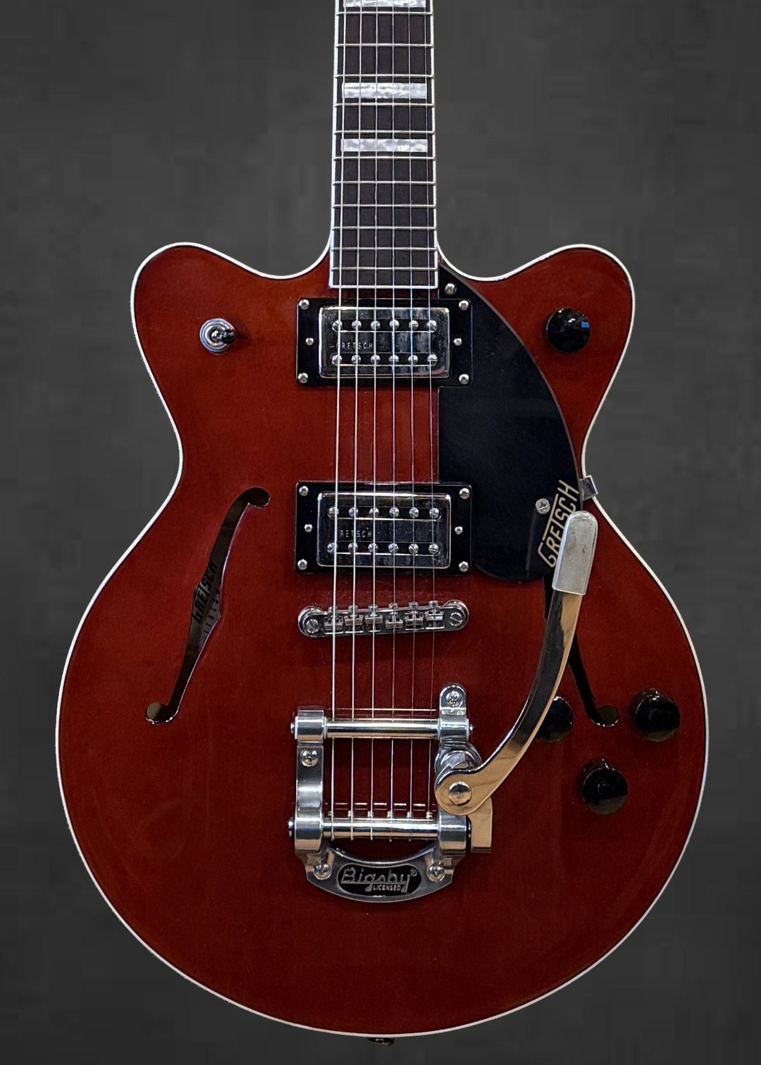 Used G2655T Streamliner Center Block Jr. with Bigsby &