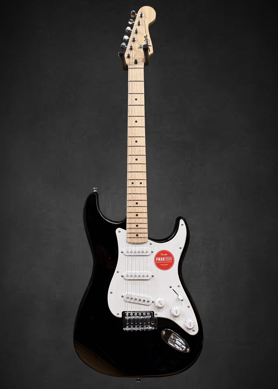 Sonic Stratocaster - Black w/Maple
