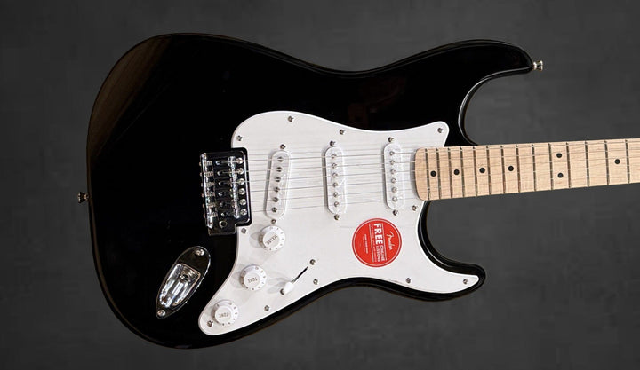 Sonic Stratocaster - Black w/Maple