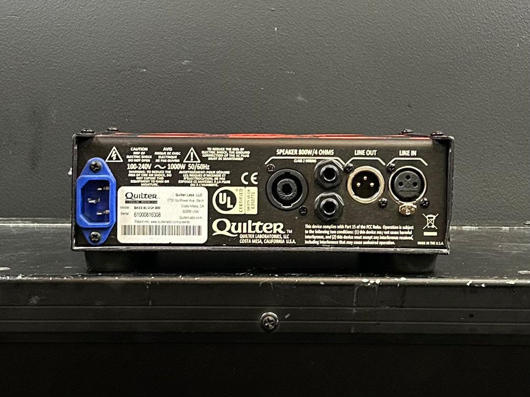Bass Block 800, Recent
