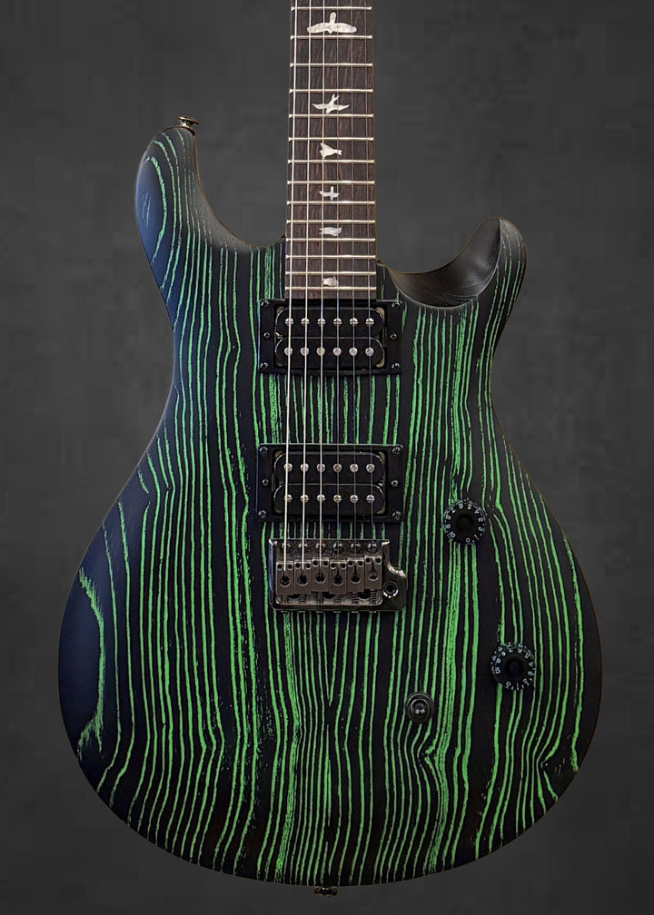 SE Swamp Ash CE-24 Sandblasted Limited Edition - Sandblasted Green
