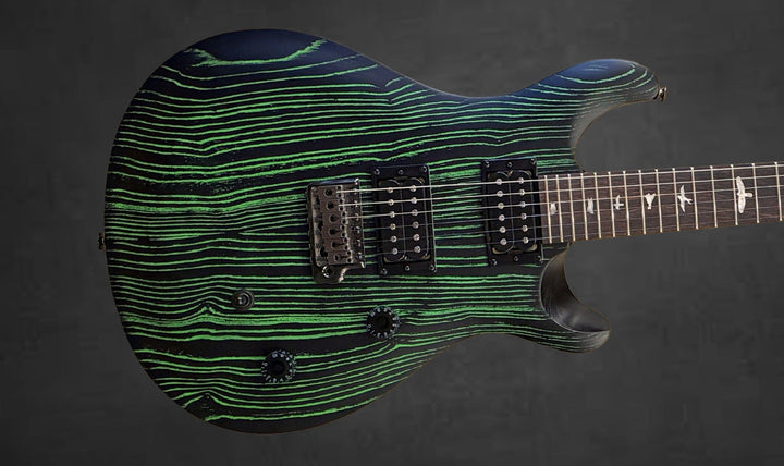 SE Swamp Ash CE-24 Sandblasted Limited Edition - Sandblasted Green