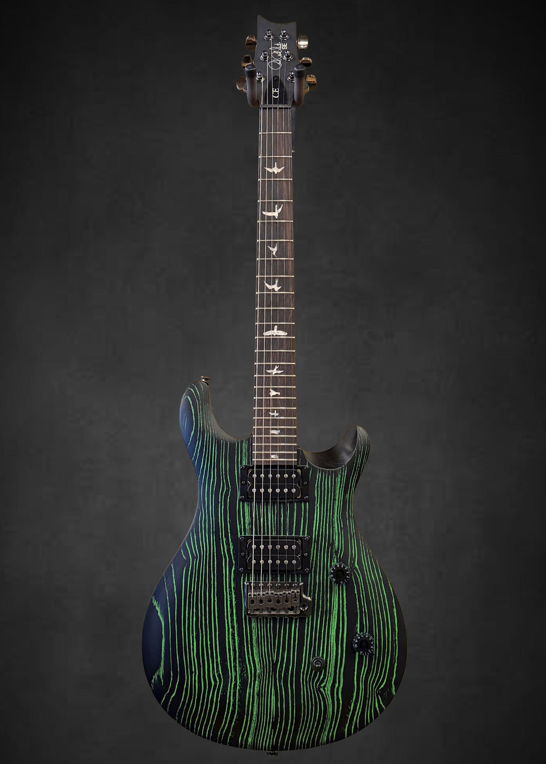 SE Swamp Ash CE-24 Sandblasted Limited Edition - Sandblasted Green