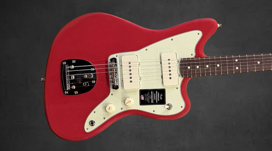 American Professional Classic Jazzmaster - Faded Dakota Red