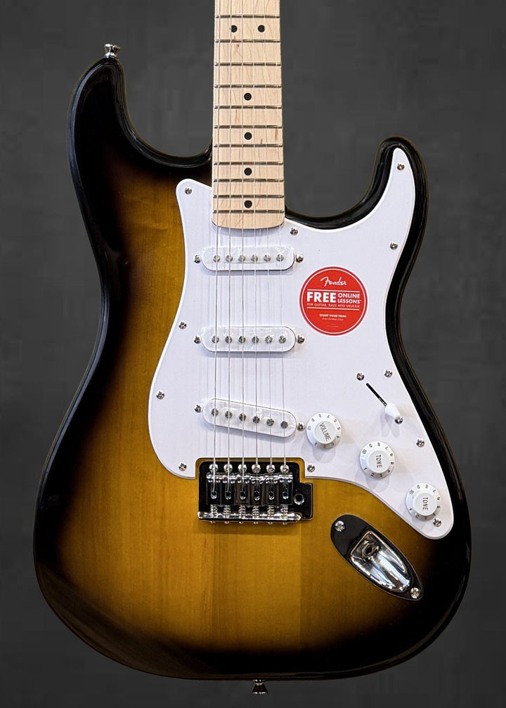 Sonic Stratocaster - Two Color Sunburst w/Maple