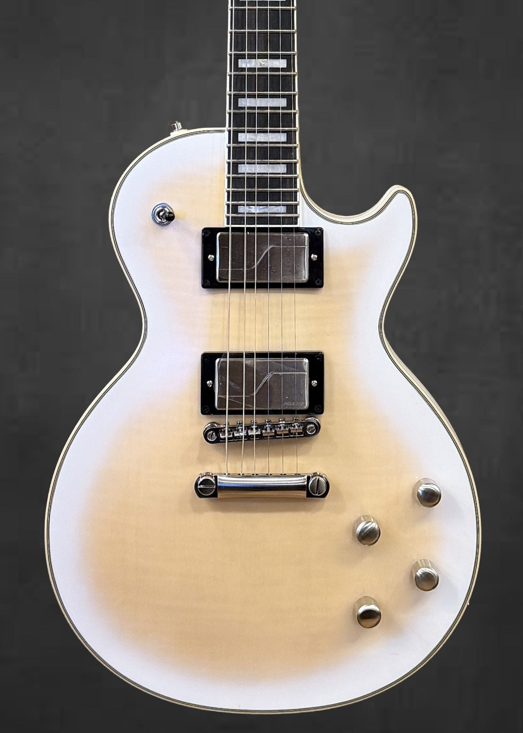 Les Paul Prophecy - Aged White Tiger Burst