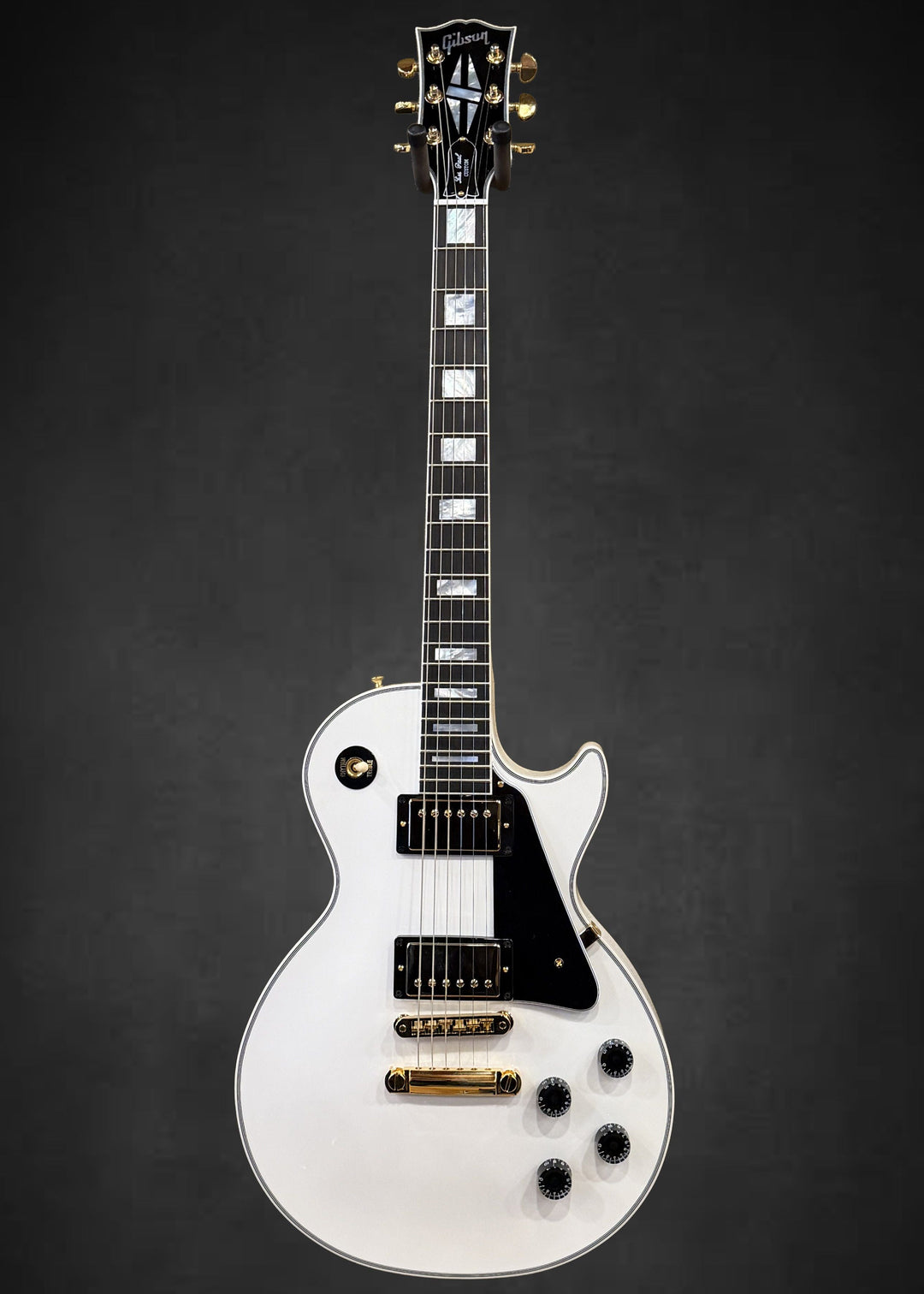 Les Paul Custom w/Ebony Fingerboard Gloss - Alpine White