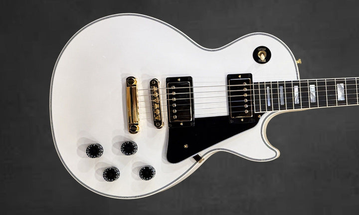 Les Paul Custom w/Ebony Fingerboard Gloss - Alpine White