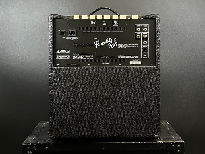 Used Rumble 100, Recent