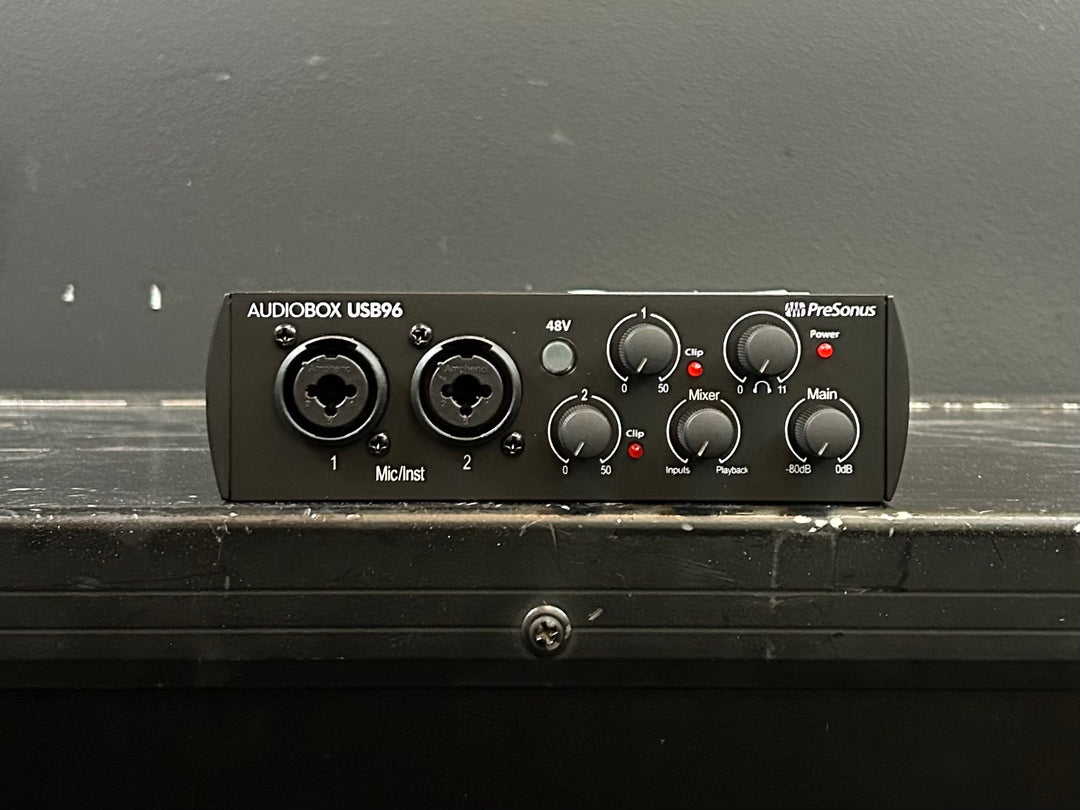 Audiobox USB96 Interface, Recent