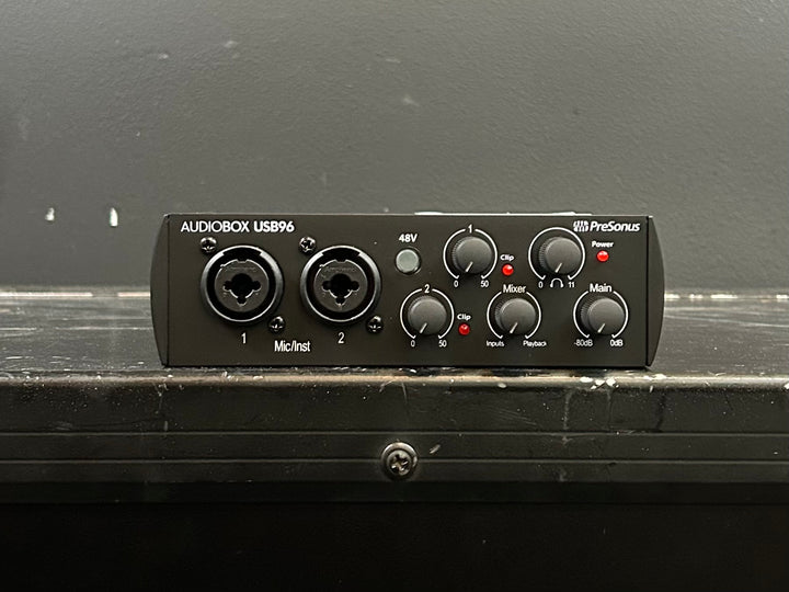 Audiobox USB96 Interface, Recent